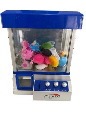 Etna The Claw Electronic Mini Arcade Claw Machine Plush Prize Grabber Working To